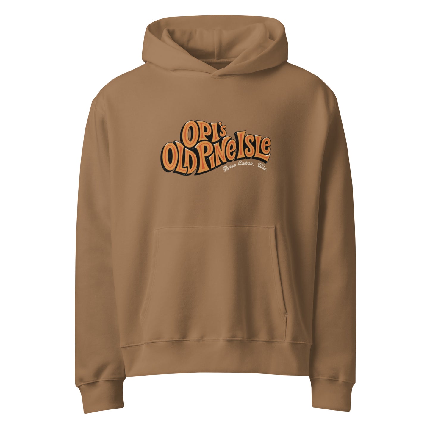 Opi's Old Pine Isle Hoodie - Sand