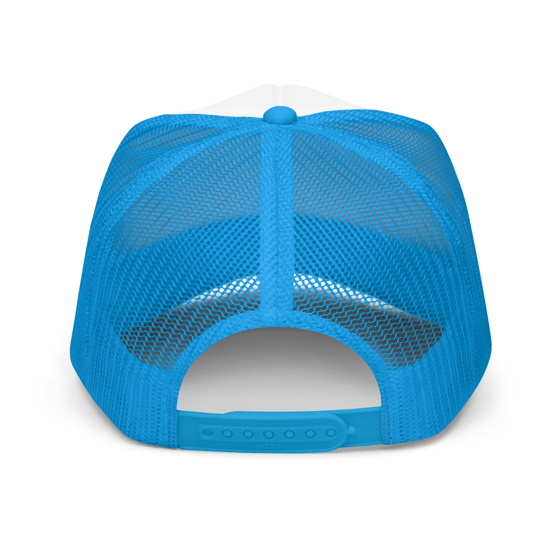 Opi's Fish Logo Trucker Hat Three Lakes, Wisconsin Back View
