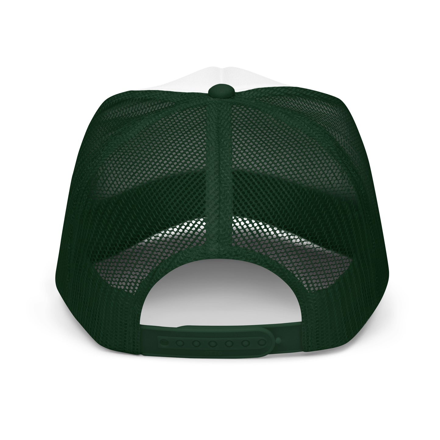 Opi's Fish Logo Trucker Hat Three Lakes, Wisconsin Back View