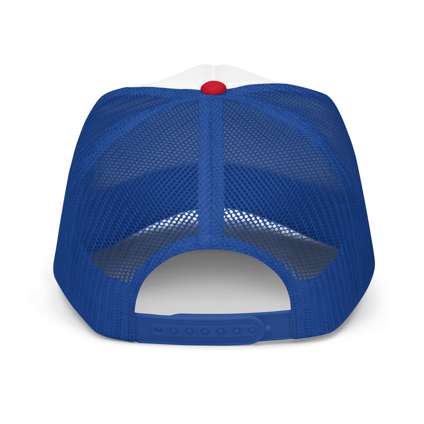 Opi's Fish Logo Trucker Hat Three Lakes, Wisconsin Back View
