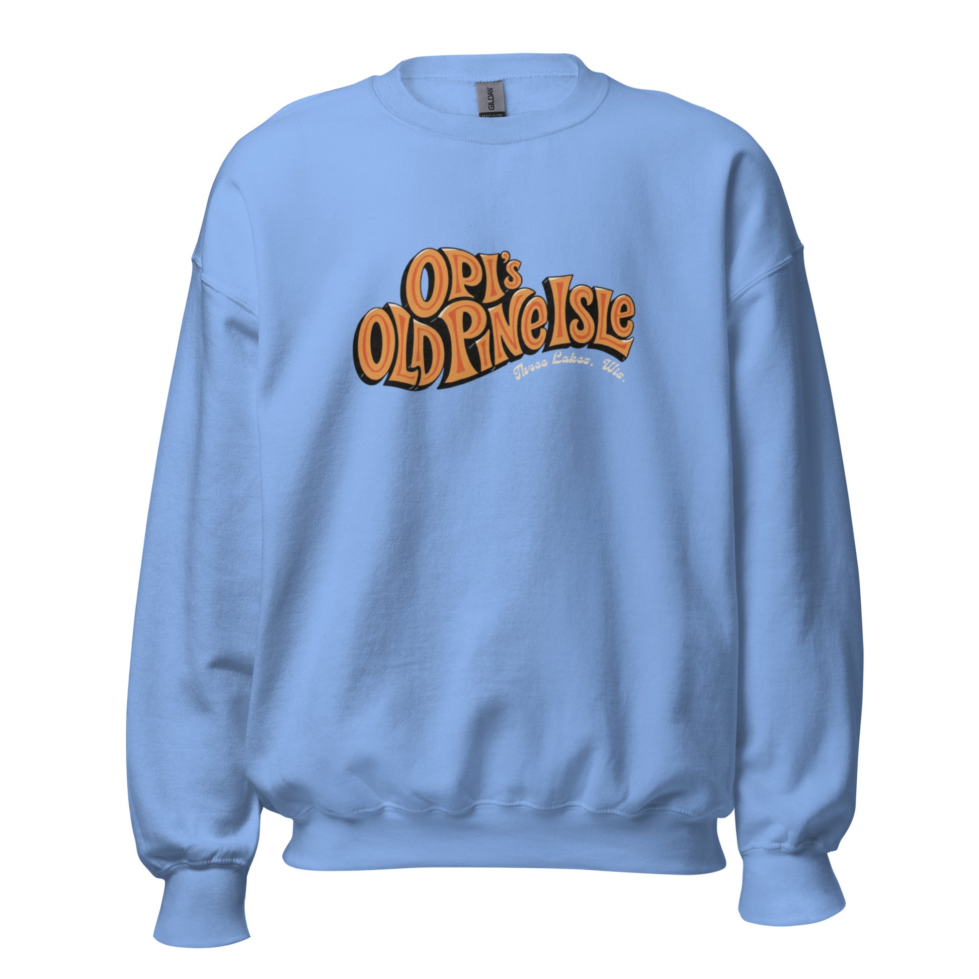 Opi's Old Pine Isle Crewneck - Blue