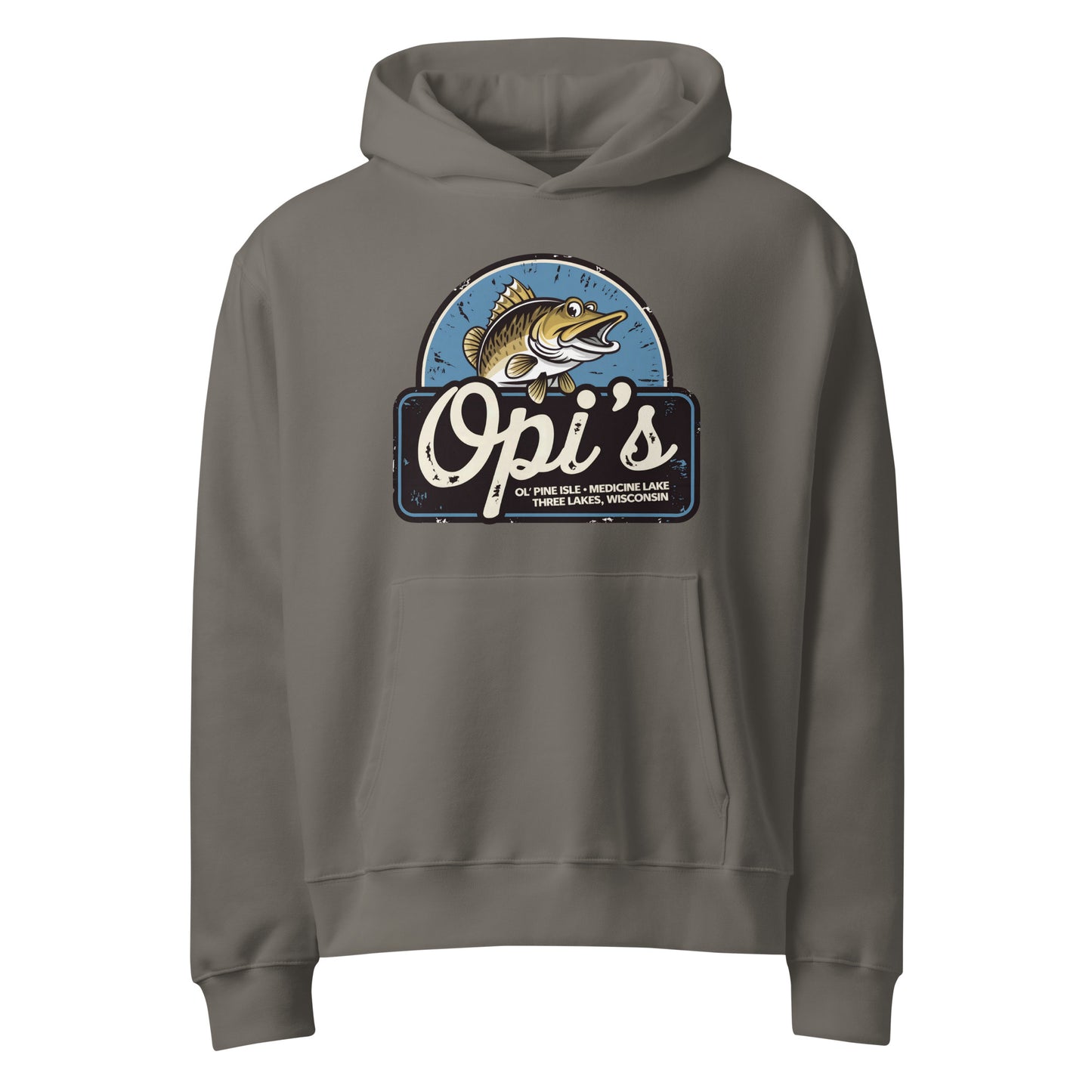 Opi's Ol' Pine Isle Hoodie Three Lakes Wisconsin