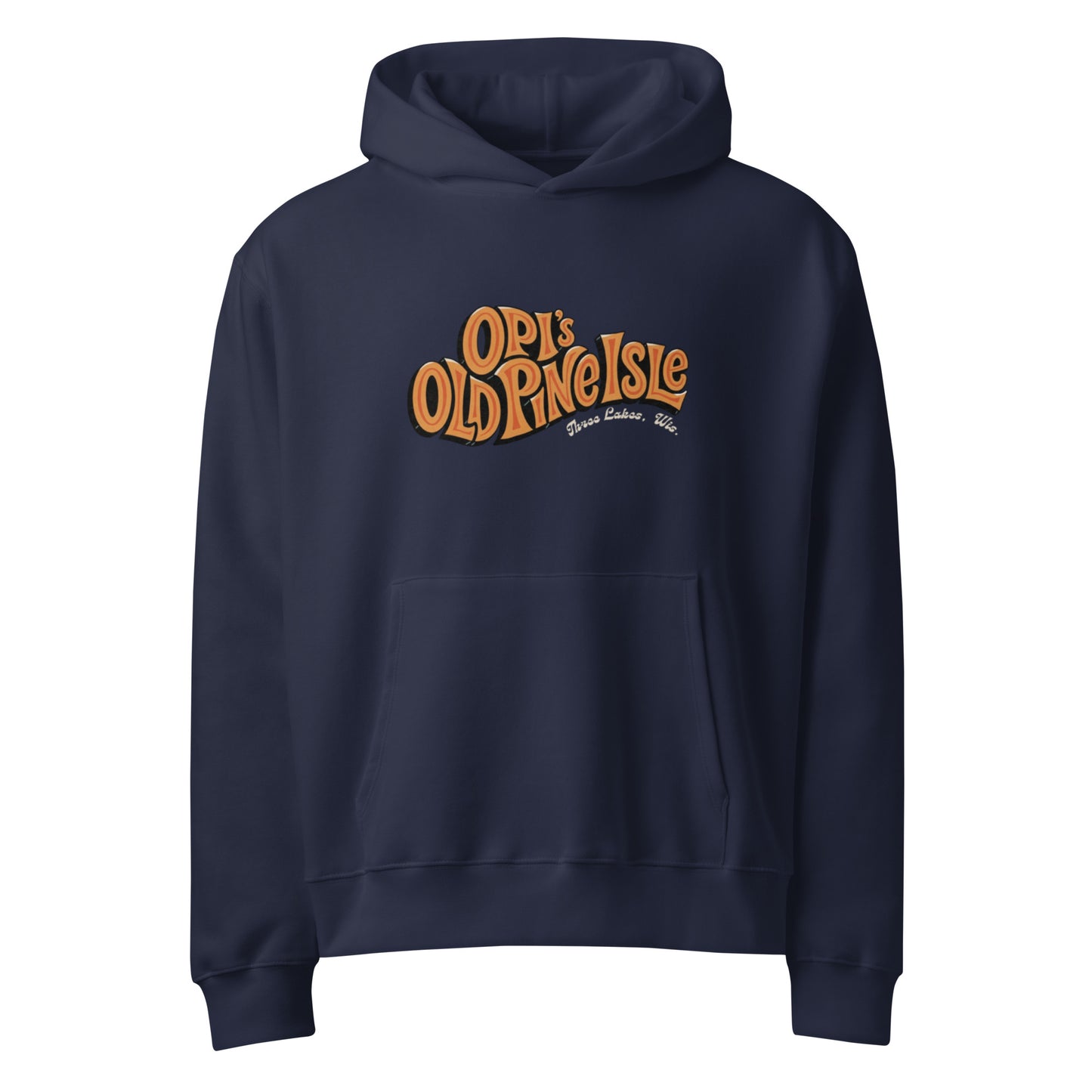 Opi's Old Pine Isle Hoodie - Blue