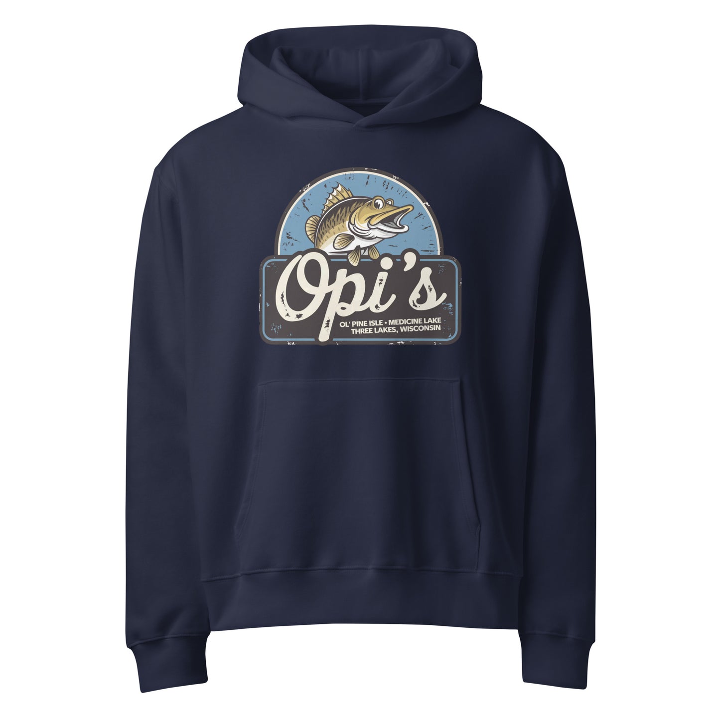 Opi's Ol' Pine Isle Hoodie Three Lakes Wisconsin