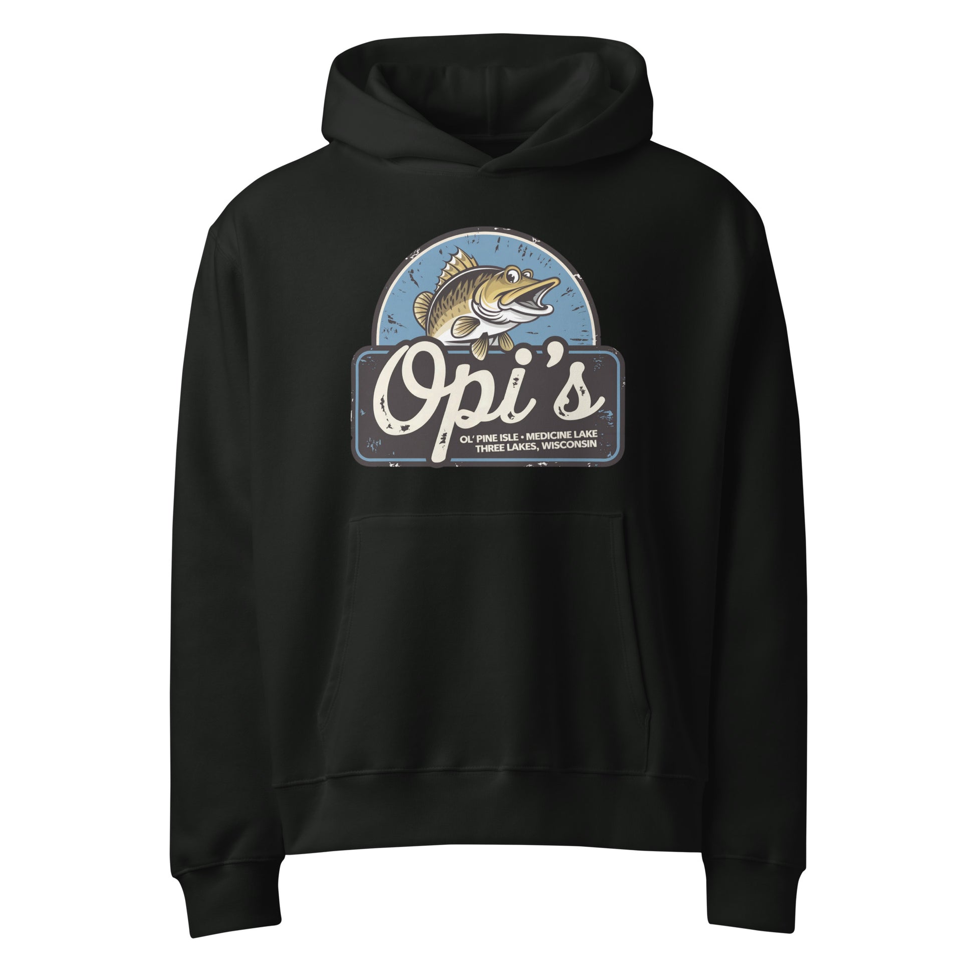 Opi's Ol' Pine Isle Hoodie Three Lakes Wisconsin