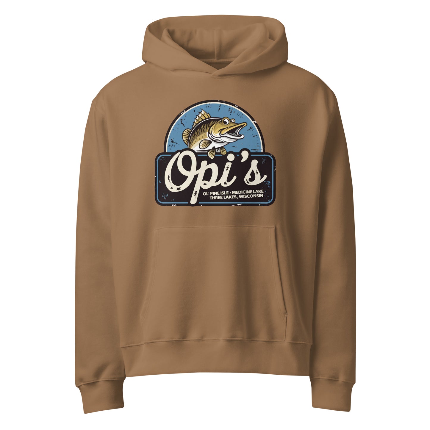 Opi's Ol' Pine Isle Hoodie Three Lakes Wisconsin
