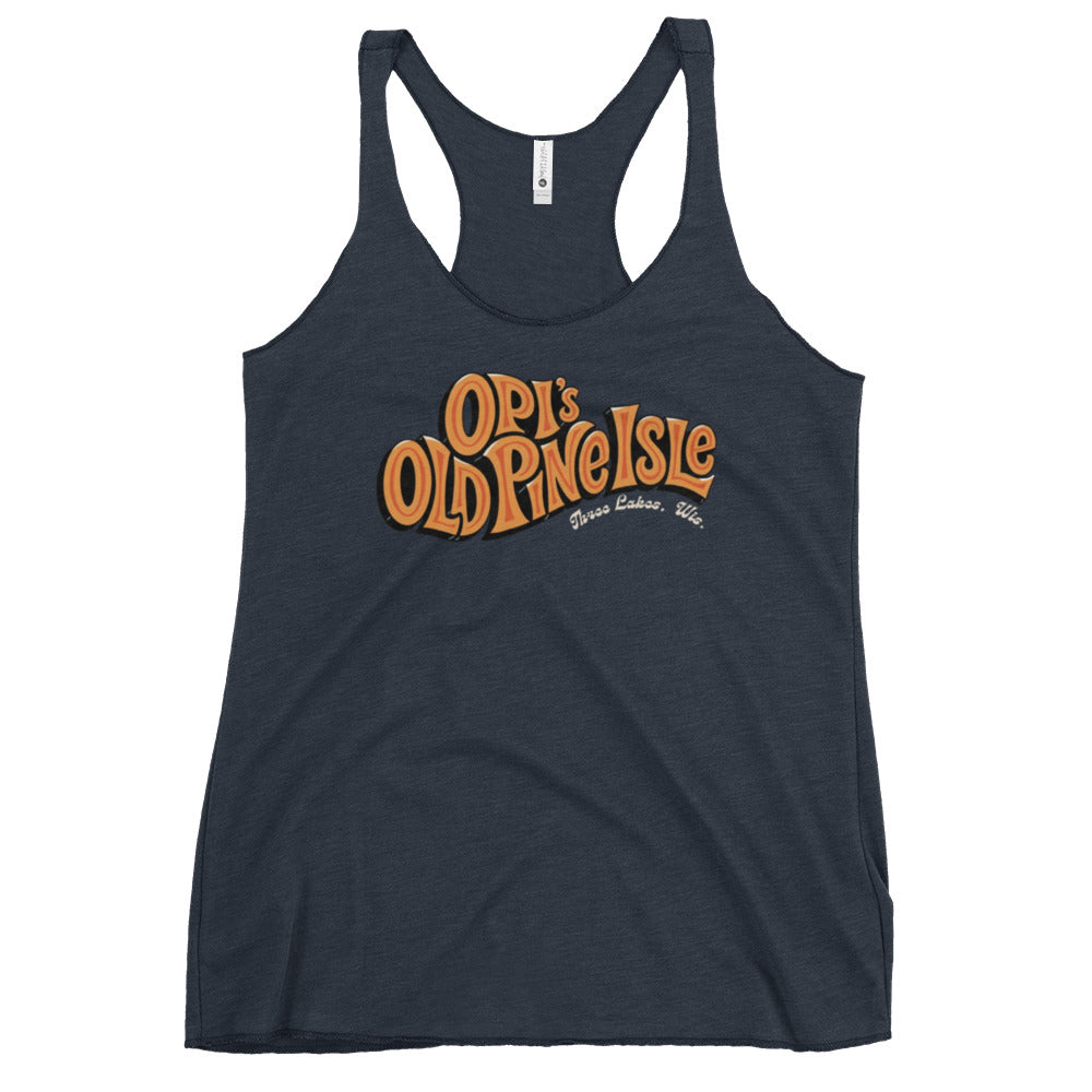 Opi's Old Pine Isle Tank - Dark Heather