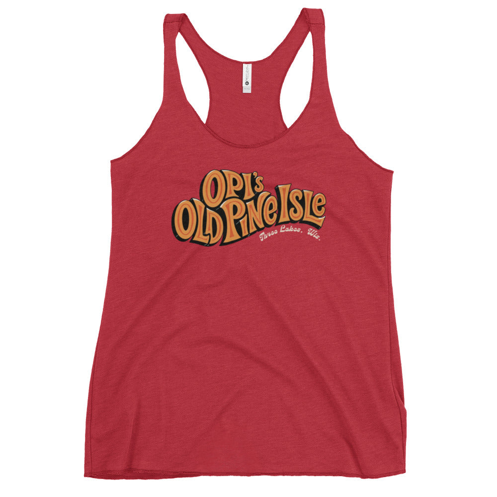 Opi's Old Pine Isle Tank - Red
